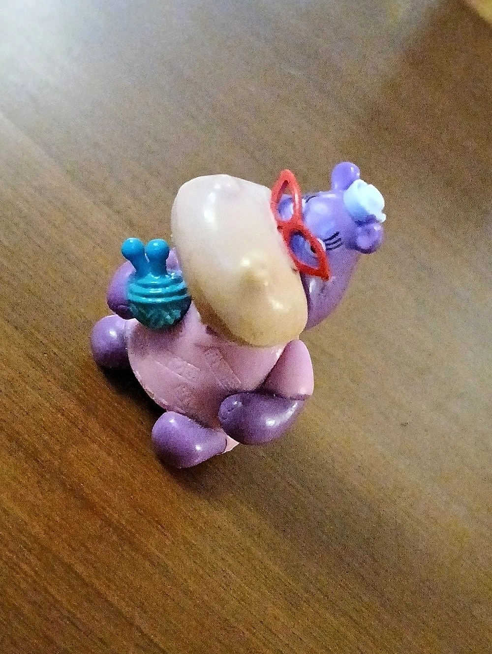 Disney Doc McStuffins Nurse Hippo Holly Mini Figure 2” Just Play Toy Purple